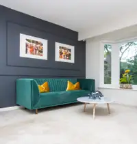 Green Velvet Luxury Sofa