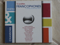 CD NEUF 12 POÈTES FRANCOPHONES CHANTÉS BERNARD ASCAL