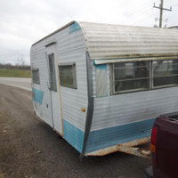 Rare 12’ retro camper trailer lightweight small SOLD park