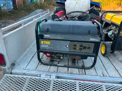 Generator Honda Powermate 6750, View more