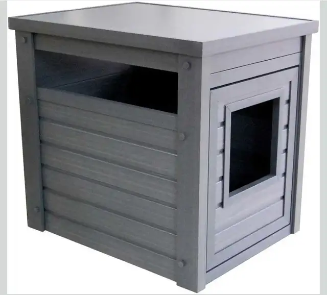 Grey Kitty Litter End Tables-- New Age Pet Ecoflex in Other Tables in Markham / York Region - Image 2
