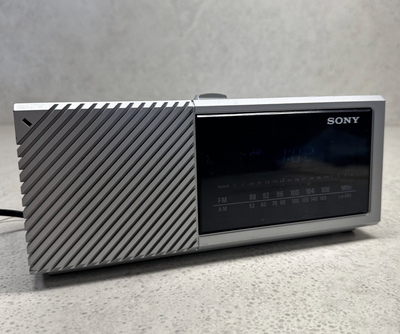 Sony ICF-C16W Dream Machine Digital Alarm Clock AM/FM Radio 80', View more