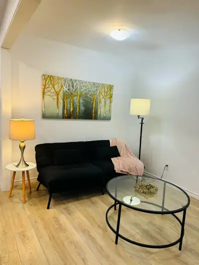 Private Luxury Suite | Fully Furnished 1 bed | 20 Min to Airport