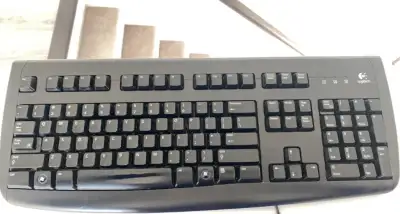 Logitech Wired Keyboard, View more