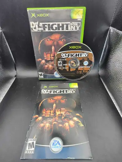 ORIGINAL XBOX DEF JAM FIGHT FOR NY W/MANUAL, View more