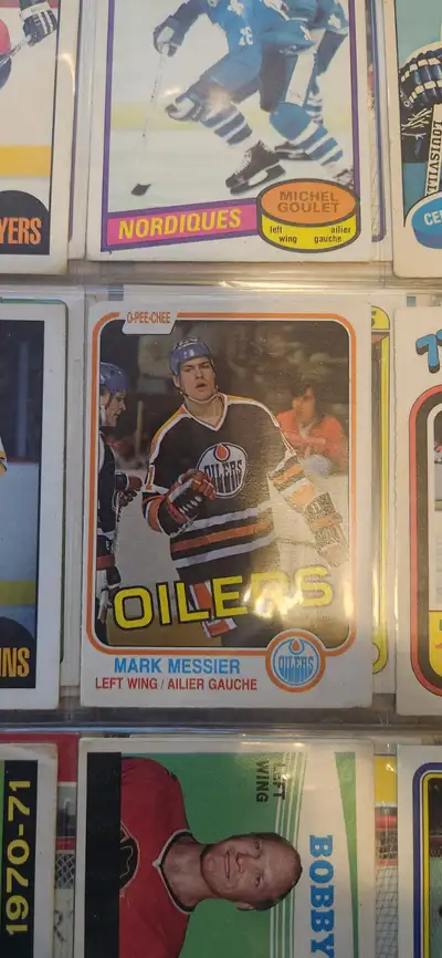 Hockey cards., View more