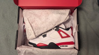 Mens Size 11 Air Jordan 4 Red Cement - Brand New, Authentic