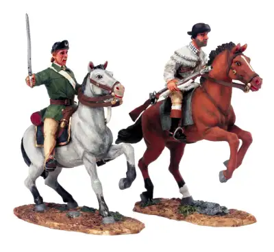 Wm Britain Set 17584 - South Carolina Mounted Militia, from the 'American Revolutionary War' series...
