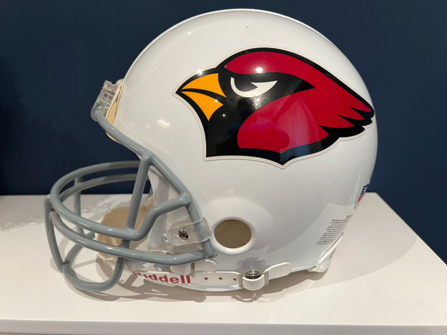 Authentic Arizona Cardinals Riddell NFL Football Helmet Signed in Football in City of Toronto - Image 2