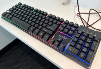 Skytech Gaming Keyboard K-1000  RGB LED backlit keys - D1287