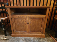 Television/Entertainment Stand with Cabinet