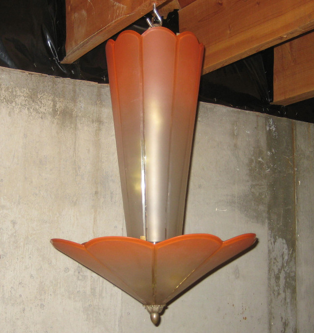 Art Deco Ceiling Light Fixture Chandelier in Indoor Lighting & Fans in Kelowna - Image 4