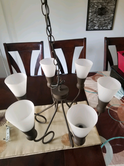 6 lights chandelier , View more