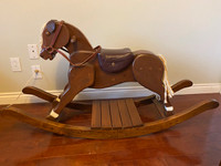 Handmade Rocking Wooden Horse