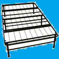 TWIN / DOUBLE SIZE SOLID PLATFORM BED NO BOX NEEDED…