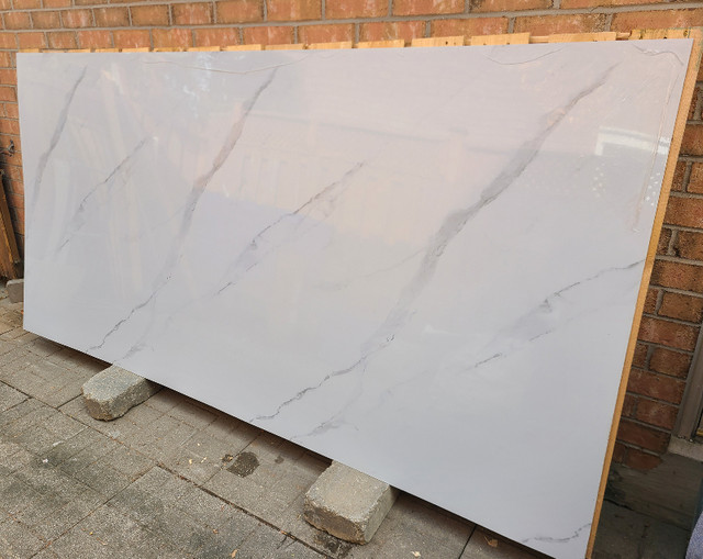 4x8ft 3mm sheets marble look kitchen bathroom use like tile new in Industrial Kitchen Supplies in Kawartha Lakes - Image 2