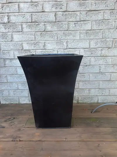 SOLD - Modern Metal Planter, View more