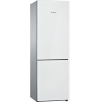 Bosch refrigerator (24") white glass front