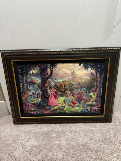 Thomas Kinkade "Sleeping Beauty" – Disney Dreams Collection | Li, View more