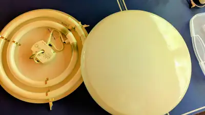 LARGE FLUSH-MOUNT CEILING LIGHT, View more