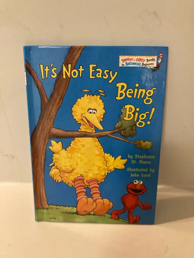 Sesame Street It's Not Easy Being Big Book