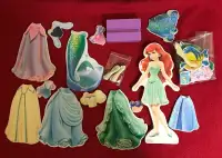 Melissa & Doug Disney Ariel Magnetic Dress-Up Wooden Doll