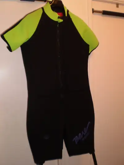Wetsuits / Divesuits -------------------- Bare "Footer", 7mm size Large $100 Black Feather Wetsuit,...
