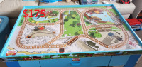 Thomas & Friends Wooden Railway Train Table With Drawer $175