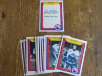 CARTES DE HOCKEY MAPLES-LEAF ST-JOHN'S AHL 1991-92