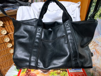 Large Bugatti Leather Travel Bag
