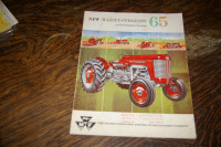 Massey Ferguson 65 Tractor with Ferguson System Sales Brochure