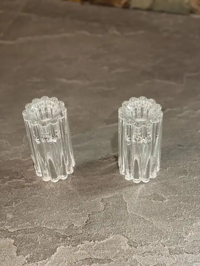 Partylite ~ 7/8” Delphi Pair ~ Taper candle holders ~ Brand new in Home Décor & Accents in Red Deer - Image 8