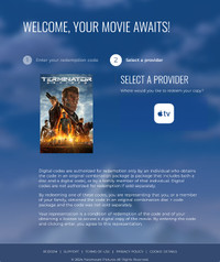 Terminator Genisys digital movie Apple TV 4K UHD iTunes extras