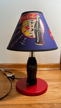 Coca-Cola lamp