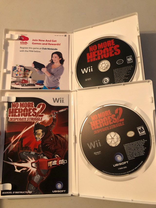 No More Heroes 1 and 2 for Wii in Nintendo Wii in Dartmouth - Image 3