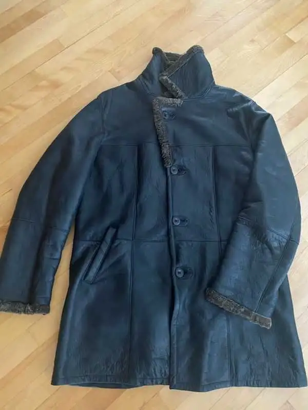 Manteau en cuir pour homme - XL in Men's in Laval / North Shore - Image 5