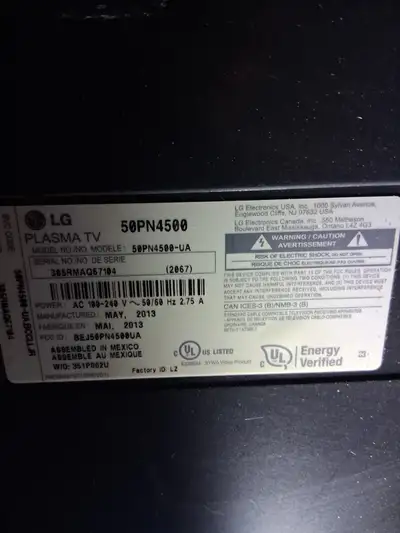 tv lg 50 pouce a vendre, View more