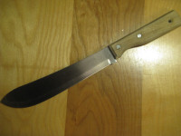 Couteau OLYMPIA BUTCHER acier inoxydable JAPAN.