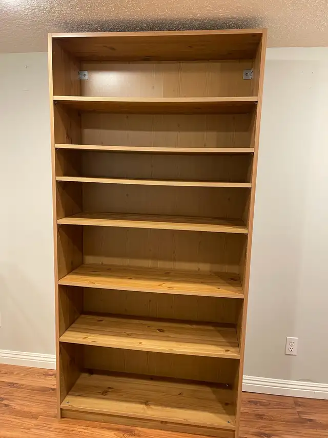 IKEA Pax book shelf, brown walnut colour, good condition in Bookcases & Shelving Units in Edmonton - Image 2