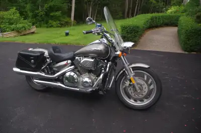 Well kept motorcycle (garaged) with about 2500 in add ons. Tires replaced in spring and have less th...