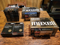 Selling lots of different tape (Quantegy, Maxell, 3m)