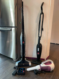 STANDUP VACUUMS & DUSTBUSTER