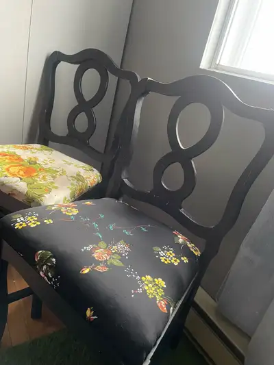 two vintage chairs, View more