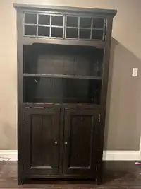 Tall bar cabinet