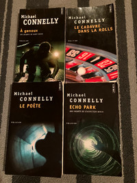4 livres Michael Connelly    4/12$