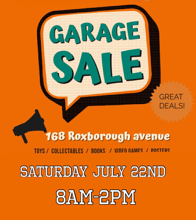 Collectable Garage sale Garage Sales Hamilton Kijiji