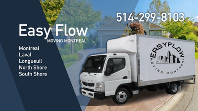  Déménagement Professionnel Moving Montréal 95$h 