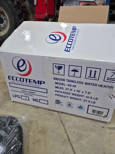 Hot Water On Demand - Propane with Vent kit, View more