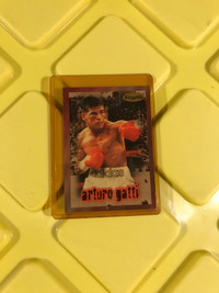 Boxings warrior Arturo Gatti rare boxing card