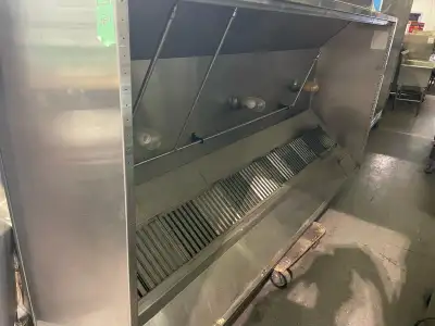 Used exhaust hoods and Fans for sale. All marked down to CLEAR !!!! 9'-6" Used exhaust hood $ 1300.0...